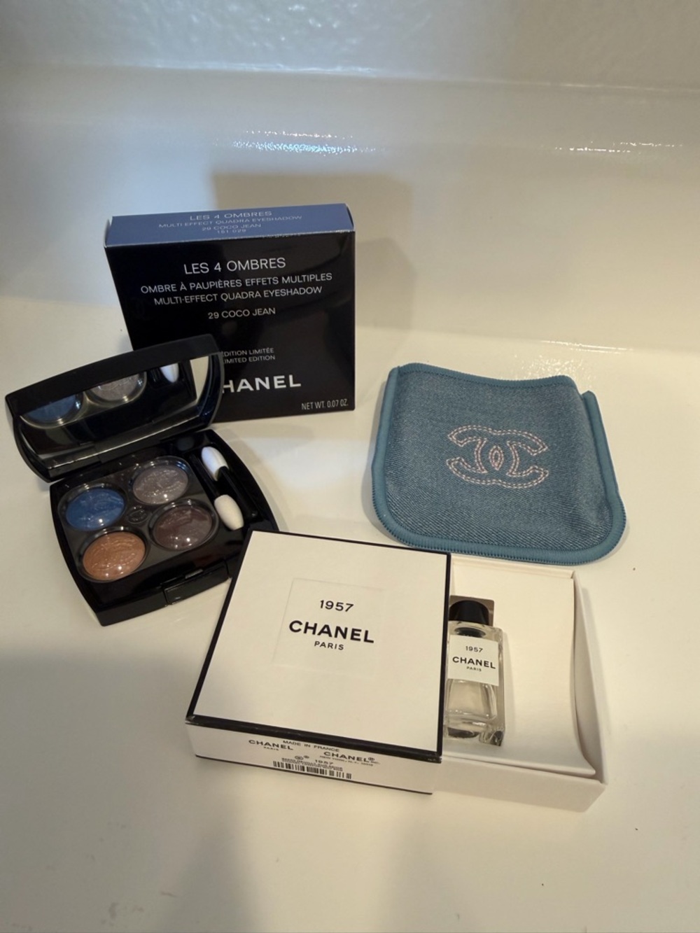 CHANEL Les 4 Ombres Eyeshadow Quad 29 COCO JEAN - 2026 Denim Collection SOLD OUT